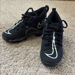 Nike Football Cleats Kids Black Athletic Shoes